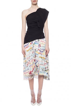 Patterned asymmetrical skirt, zdjęcie 2 Patterned asymmetrical skirt od Balenciaga